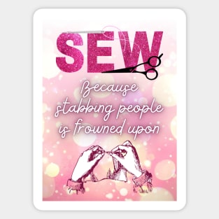 SEW Poster Sticker